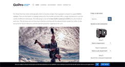 Desktop Screenshot of goprocamerasreview.com
